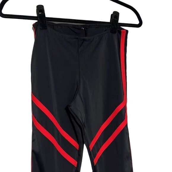 Dance Costume Woman's Size Medium Adult Weissman Black Red Stars Hip Hop Pageant - Picture 12 of 15